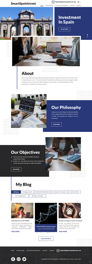 Web Design by pb for Quality and Smart Investment | Design: #29327601