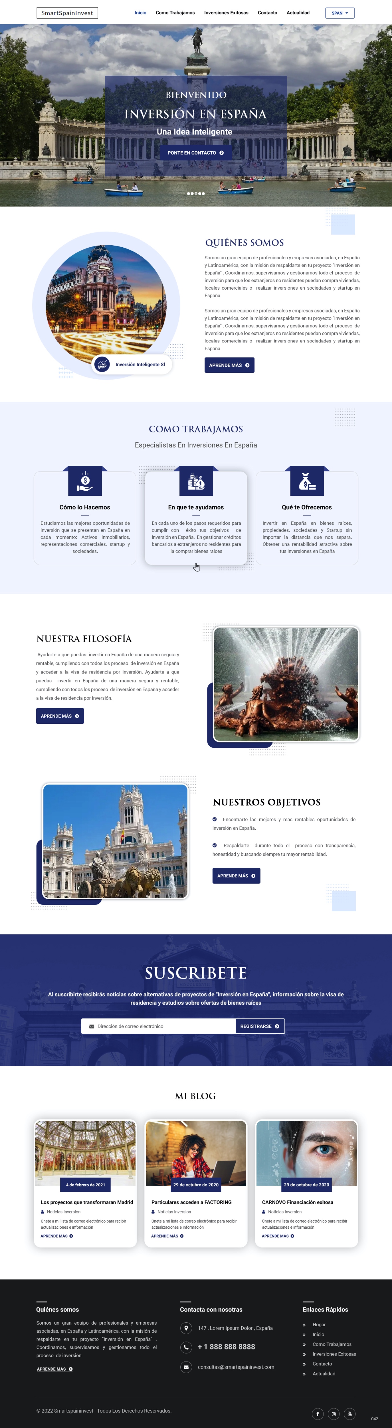 Web Design par pb pour Quality and Smart Investment | Design #29327605