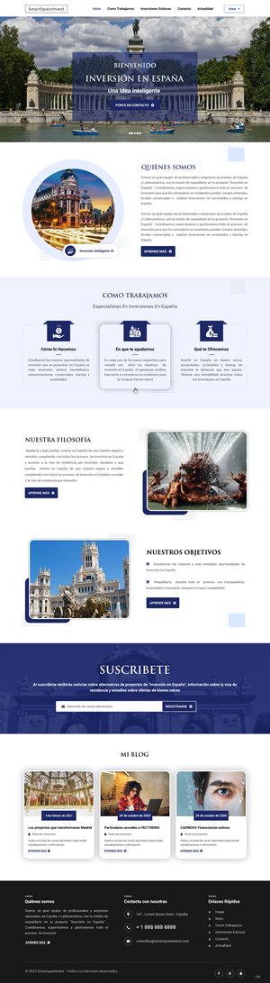 Web Design by pb for Quality and Smart Investment | Design: #29327605