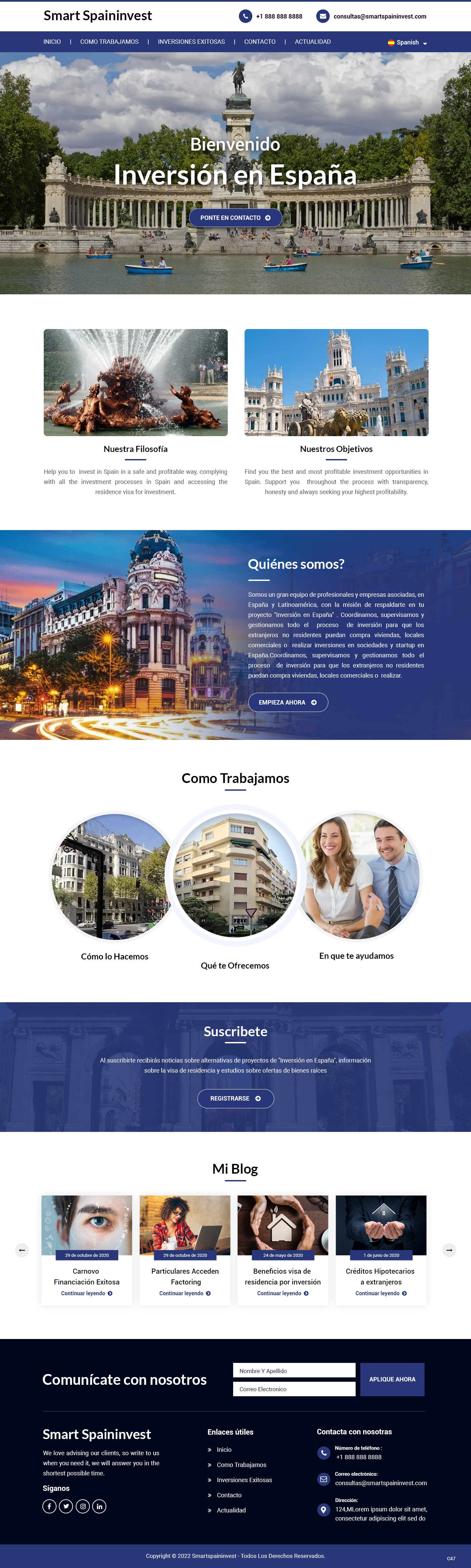 Web Design by pb for Quality and Smart Investment | Design #29327608