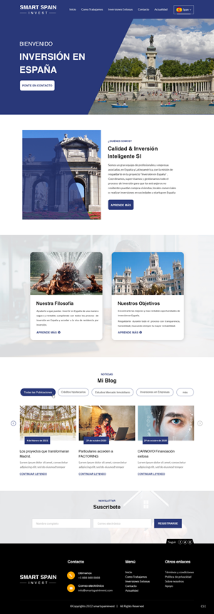 Web Design by pb for Quality and Smart Investment | Design: #29327610