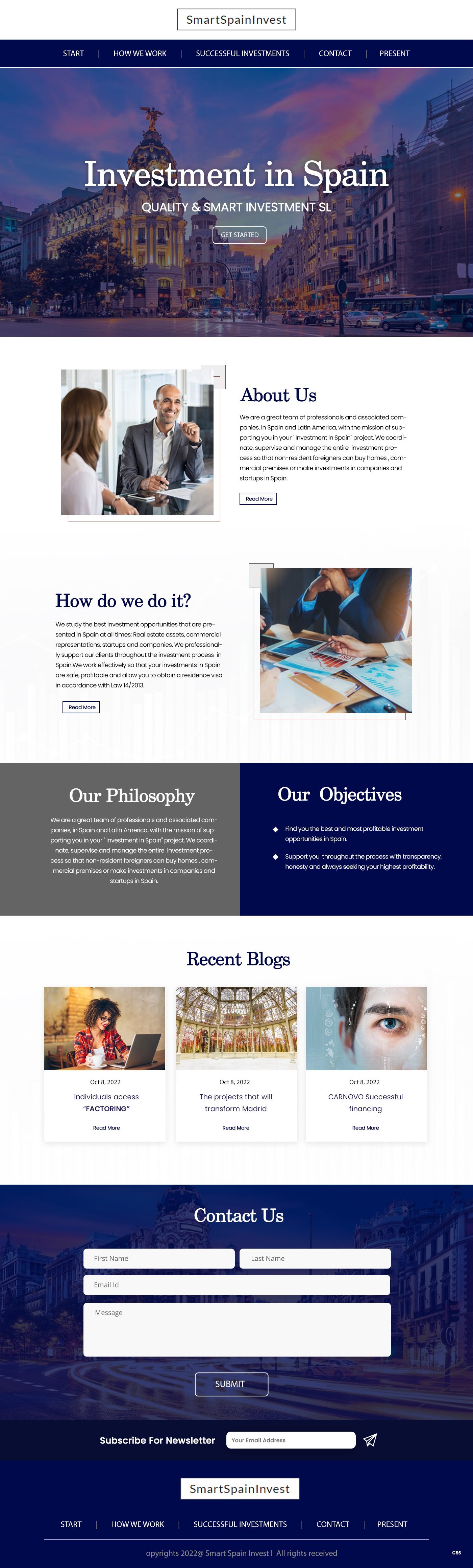 Web Design by pb for Quality and Smart Investment | Design #29327618