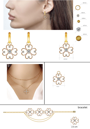 Schmuck Anhänger mit Corporate Design Handschrift | Bekleidung-Design von elveneclipse