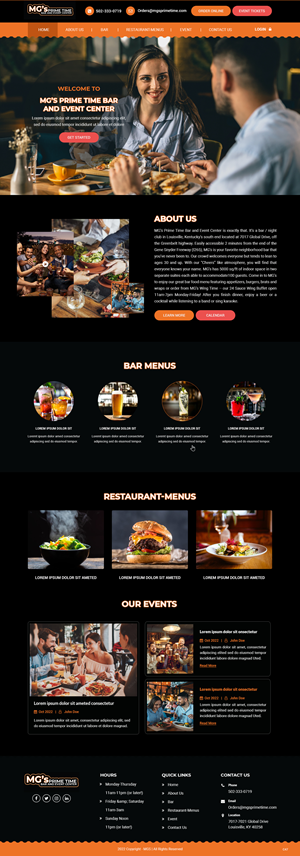 Web Design by pb for this project | Design: #29327590