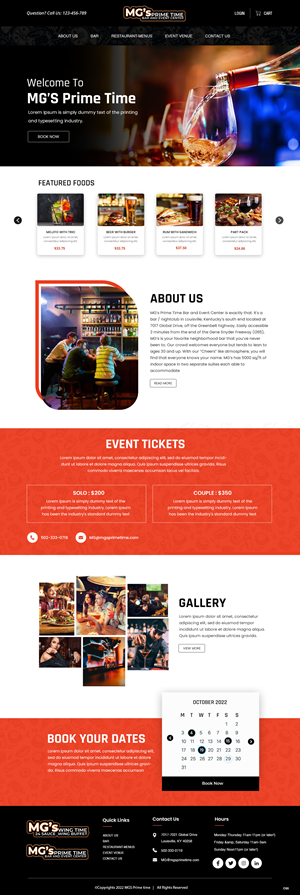 Web Design by pb for this project | Design: #29327598