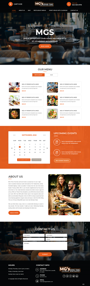 Web Design by pb for this project | Design #29336016