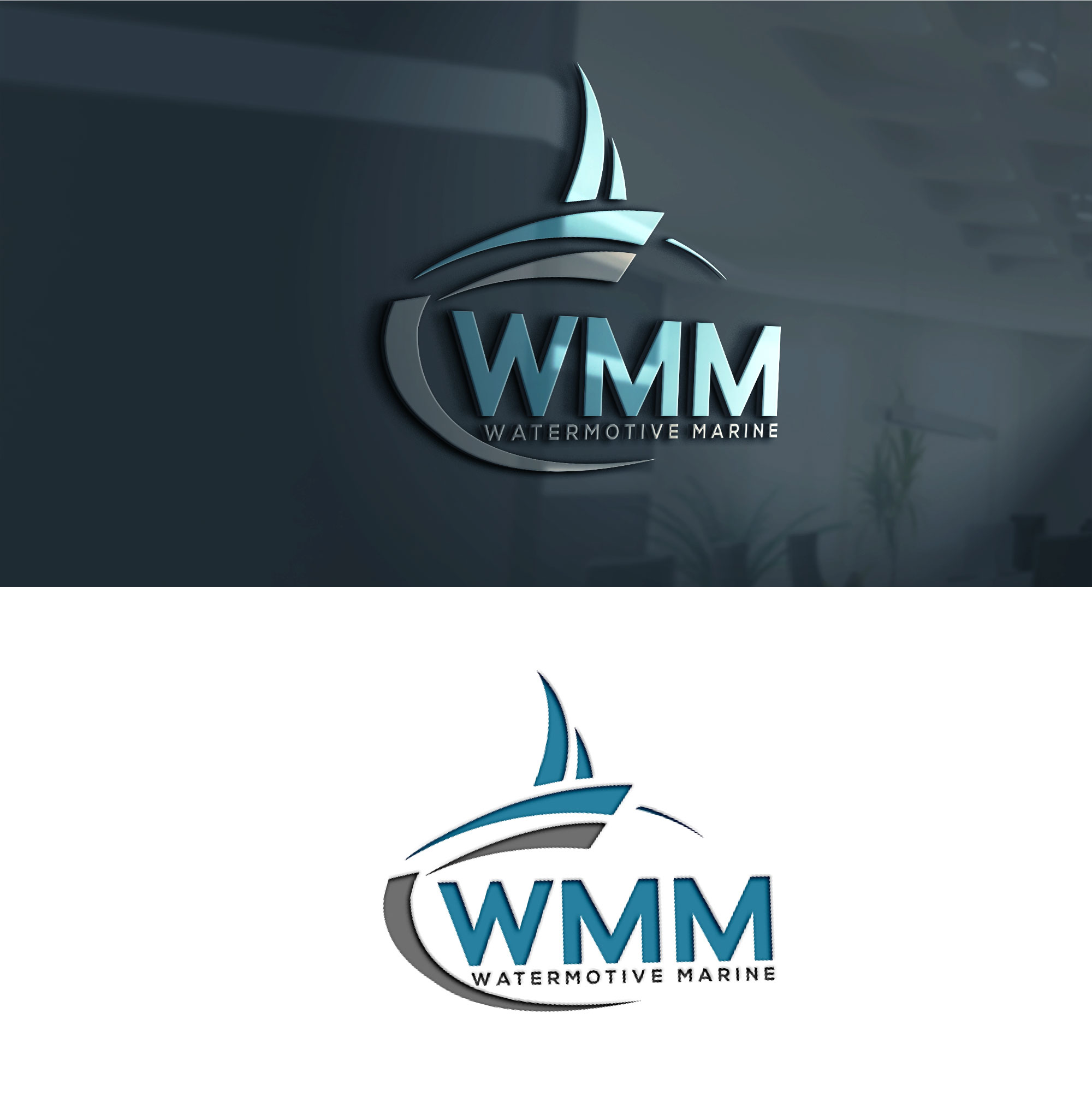 Diseño de Logo por riyad123 para WaterMotive Marine | Diseño #29324494