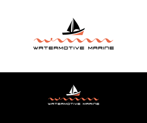 Logo Design by Kavth for WaterMotive Marine | Design: #29353760