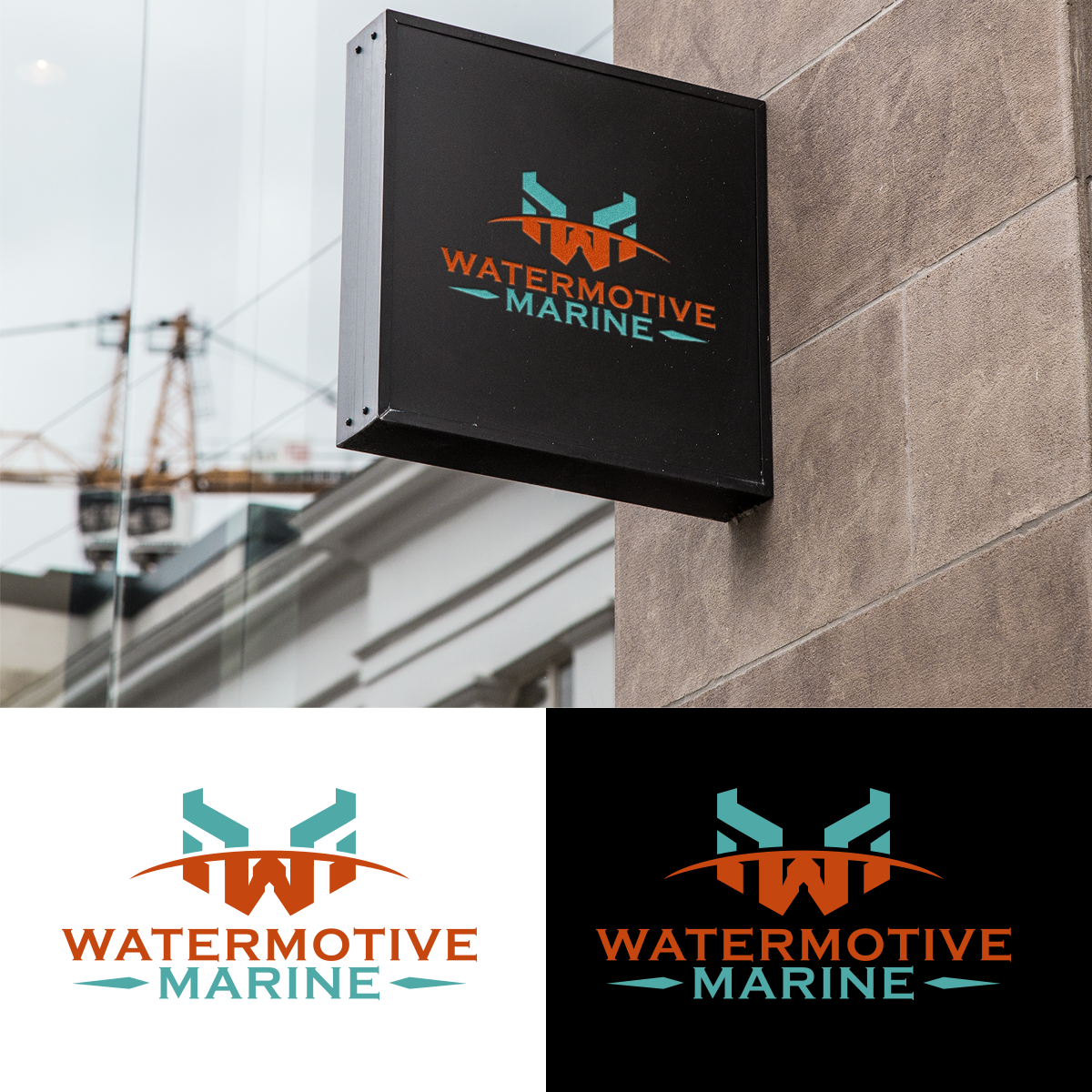 Diseño de Logo por END™ para WaterMotive Marine | Diseño #29346277
