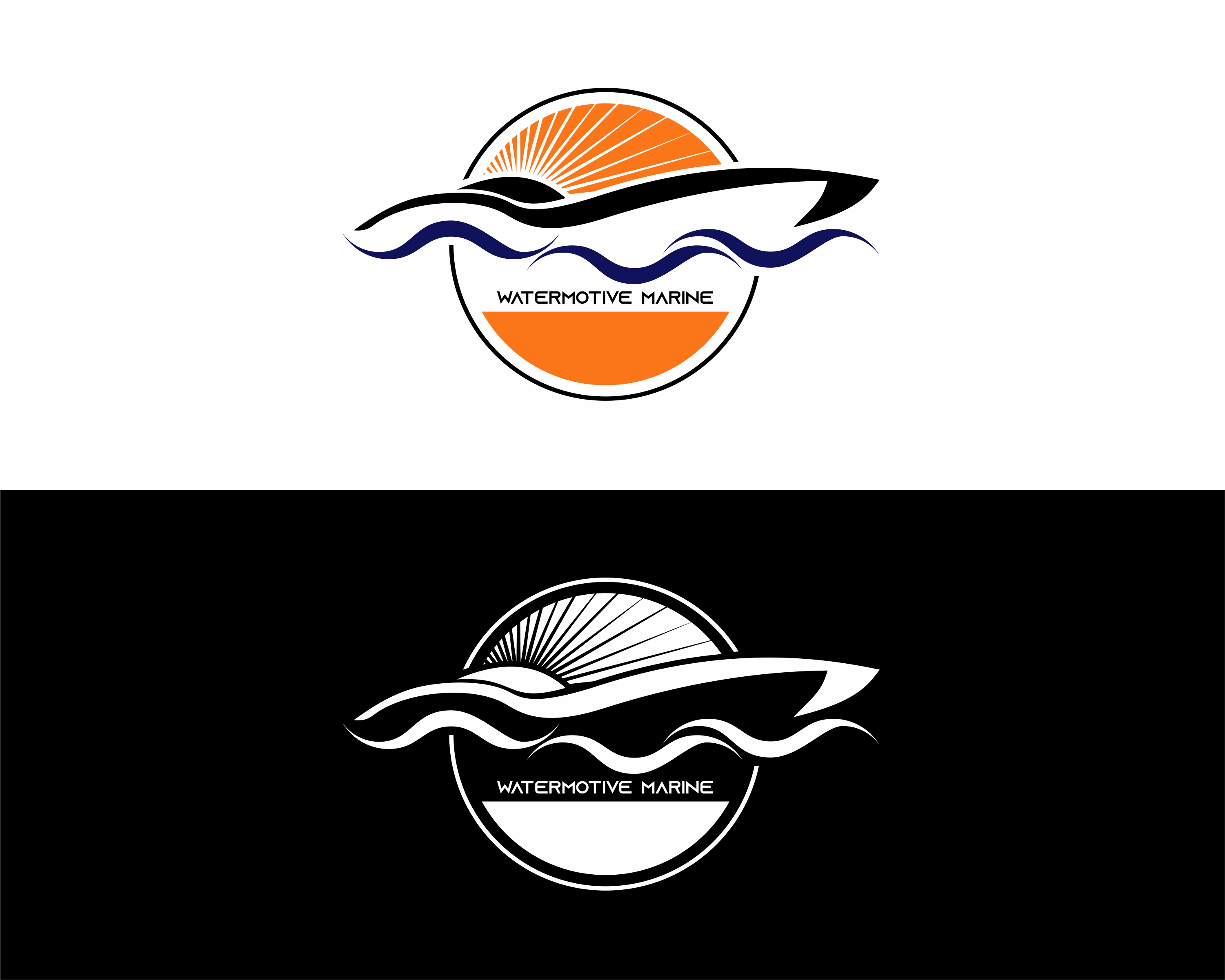 Logo Design by furme for WaterMotive Marine | Design #29330299