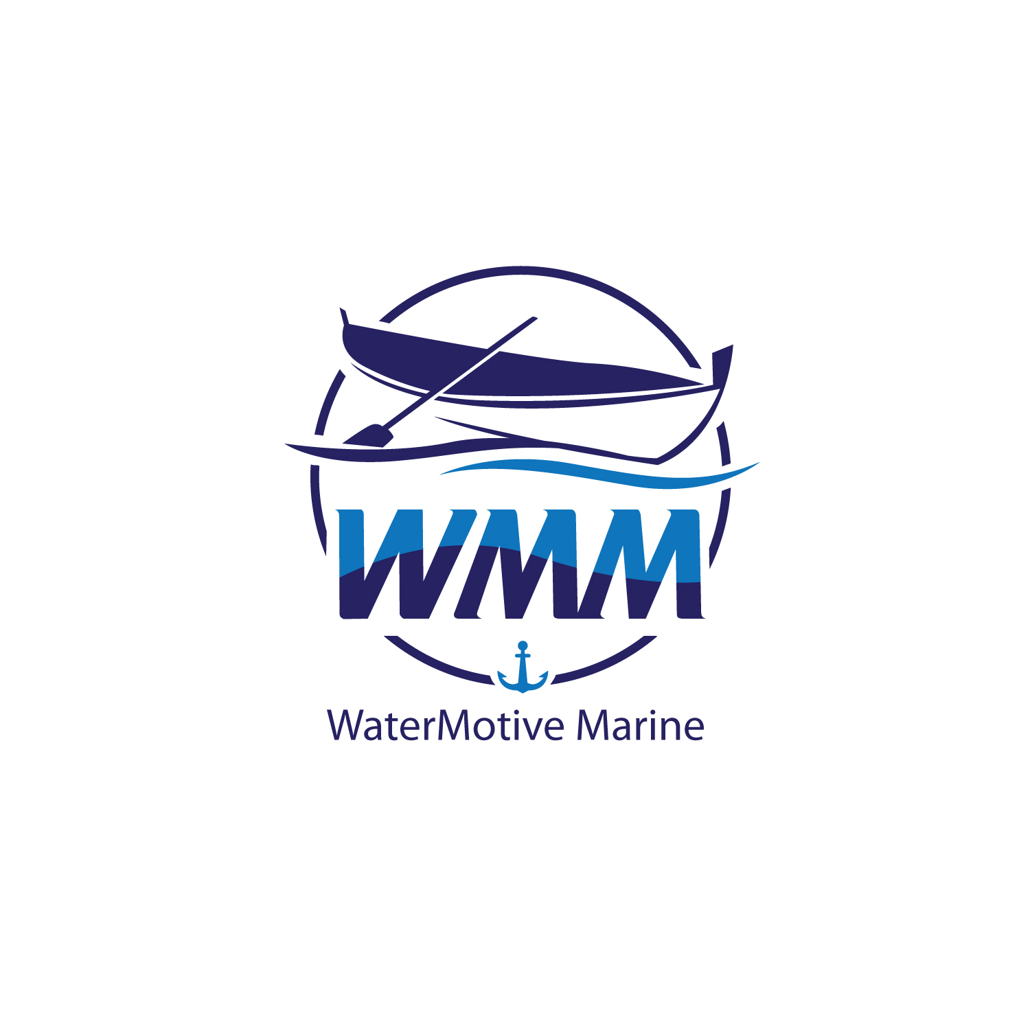 Logo Design by geni for WaterMotive Marine | Design #29341524