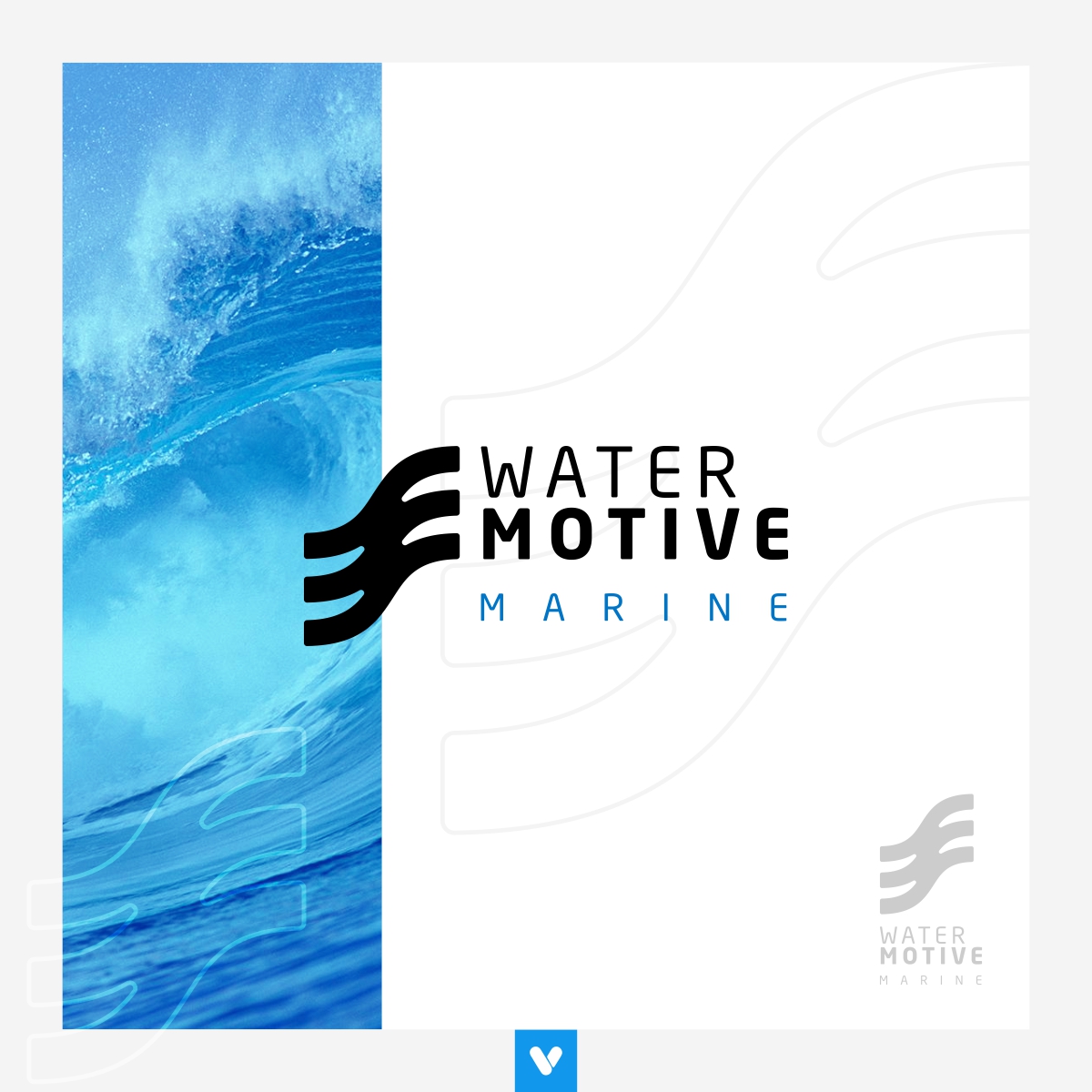 Logo Design by ViniRatieri for WaterMotive Marine | Design #29321887