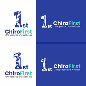 "ChiroFirst" "Chiropractic and Wellness" | Logo Design by Regh Element