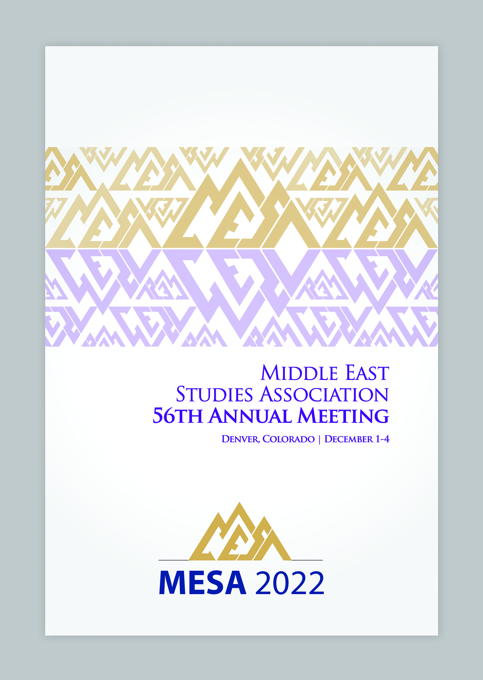 Graphic Design by creative.visuals for Middle East Studies Association | Design #29353051