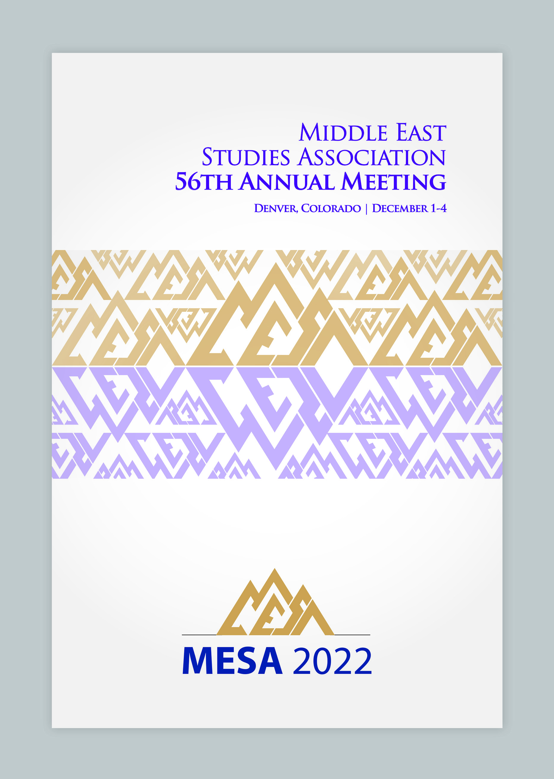 Graphic Design by creative.visuals for Middle East Studies Association | Design #29353381