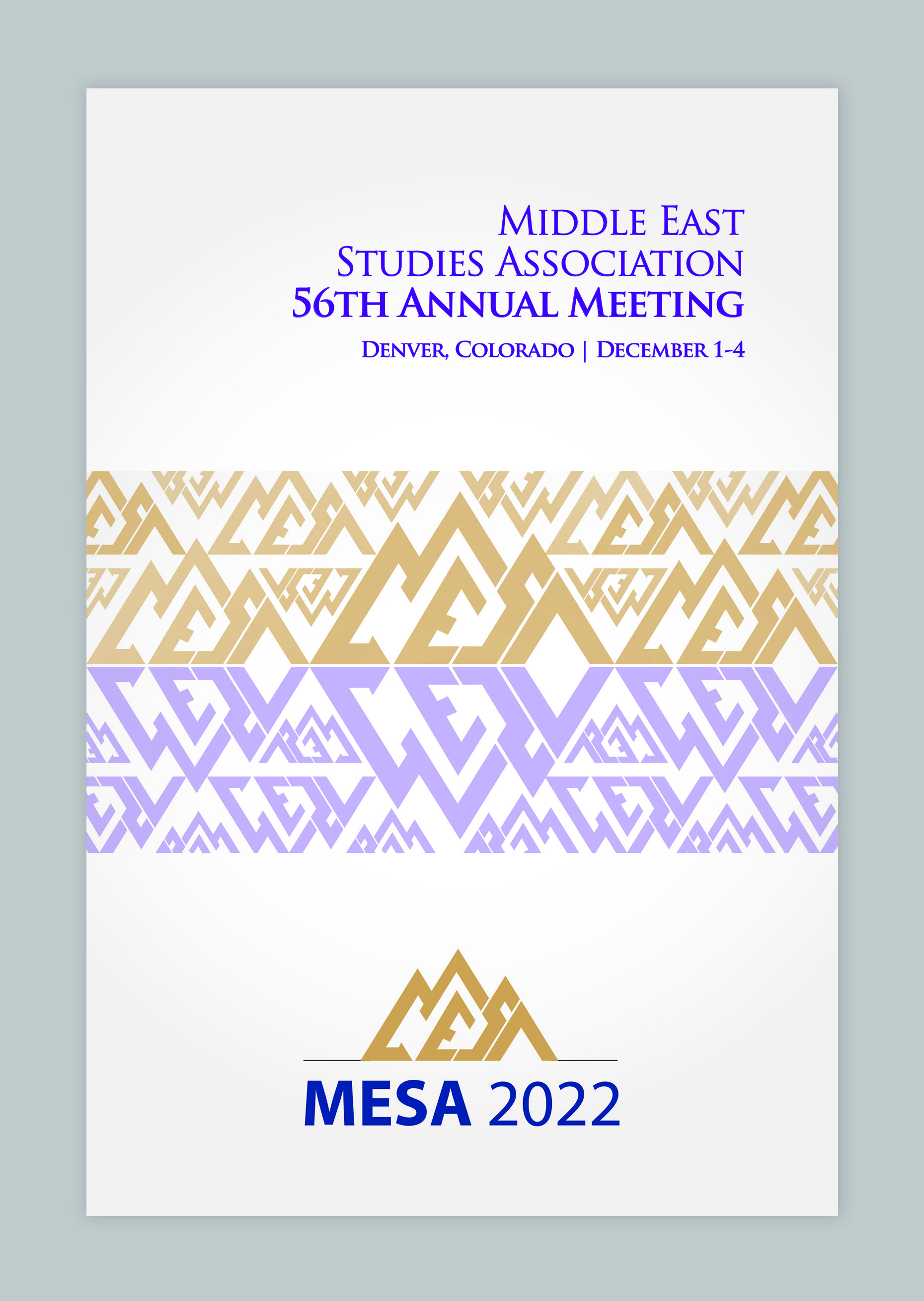 Graphic Design by creative.visuals for Middle East Studies Association | Design #29385699