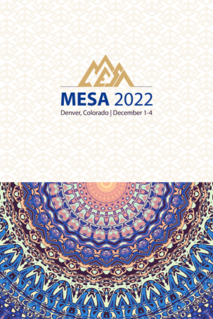 Graphic Design by Riaz Rehman for Middle East Studies Association | Design: #29337902