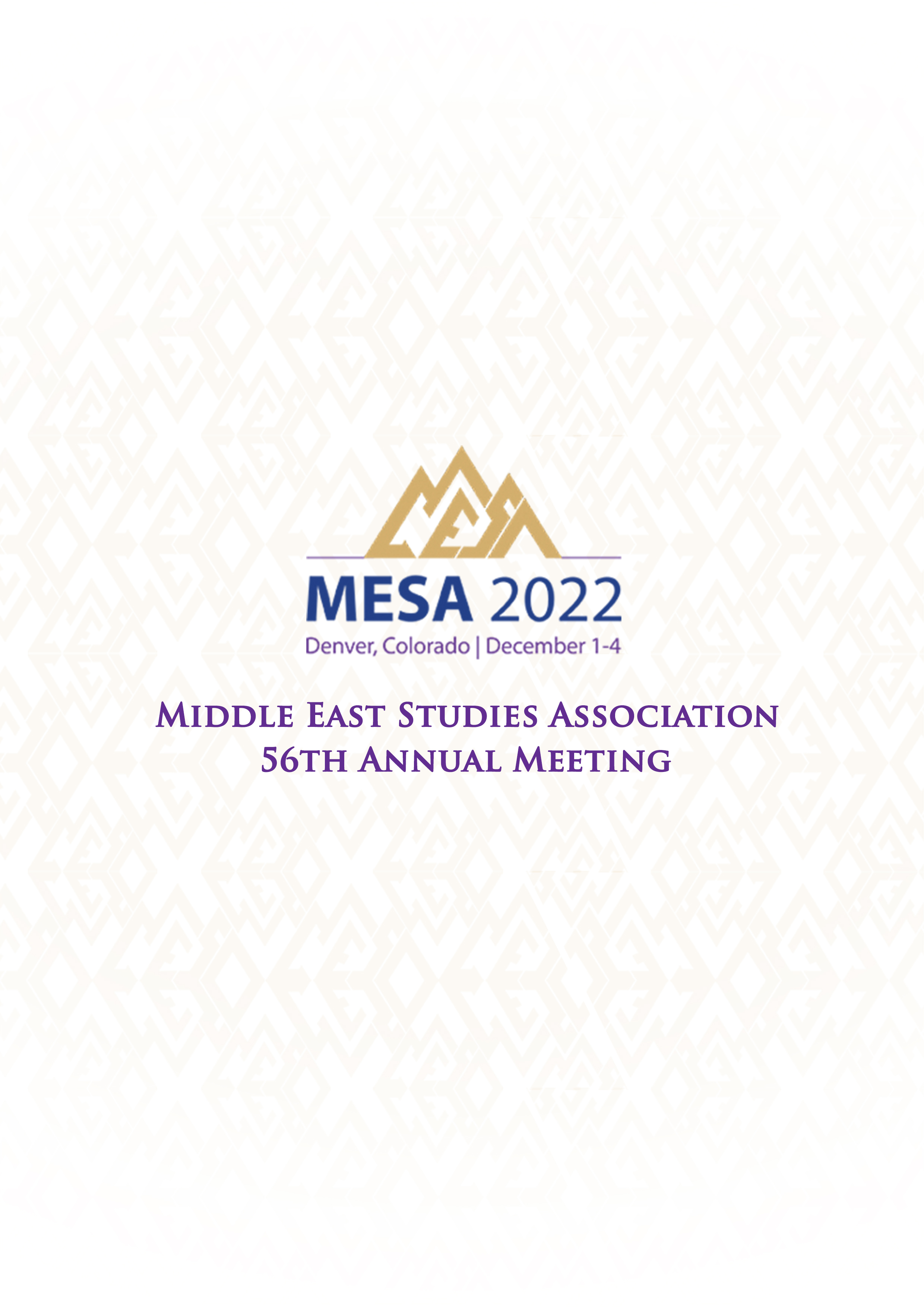 Graphic Design by aj for Middle East Studies Association | Design #29325147