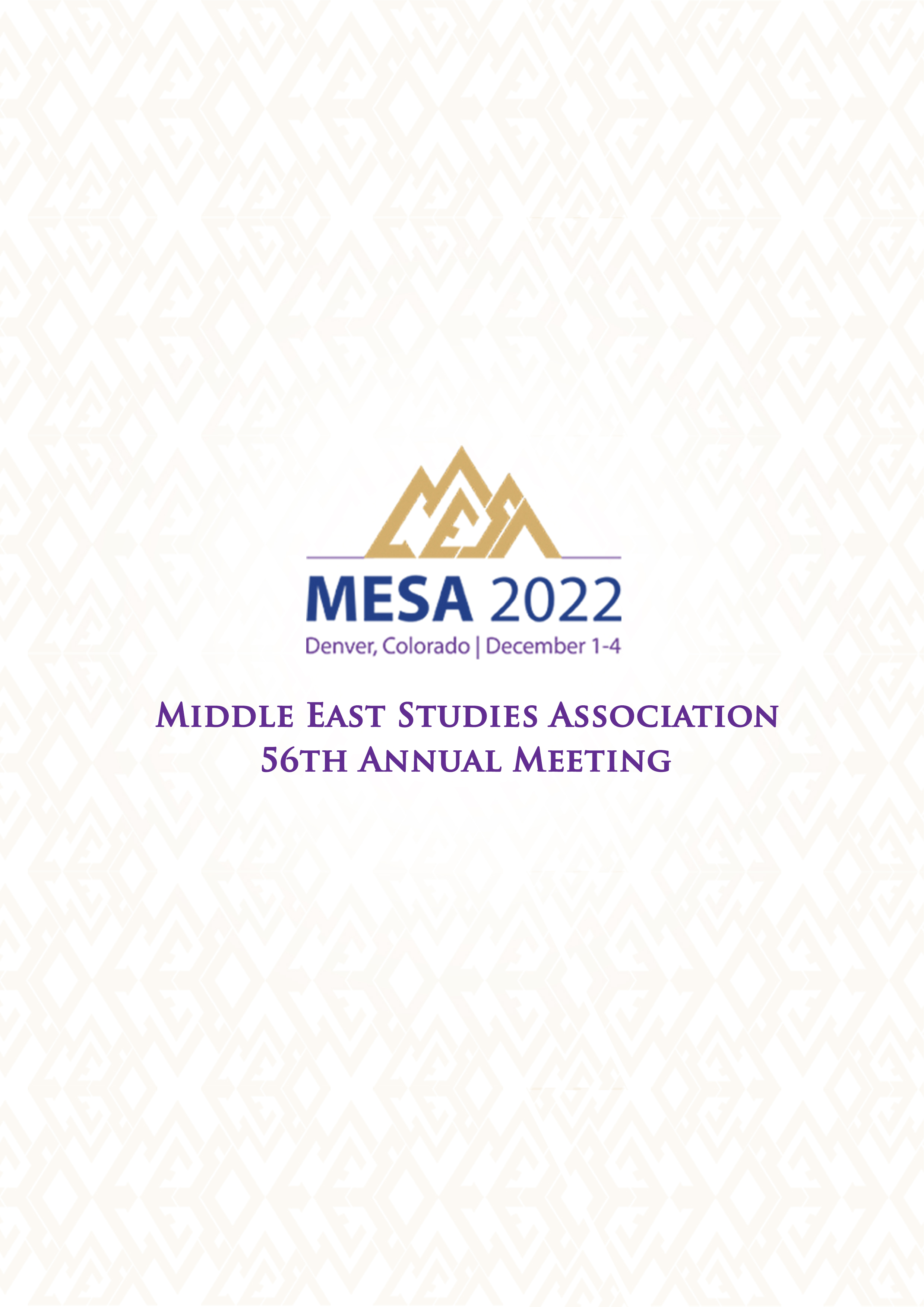 Graphic Design by aj for Middle East Studies Association | Design #29325165