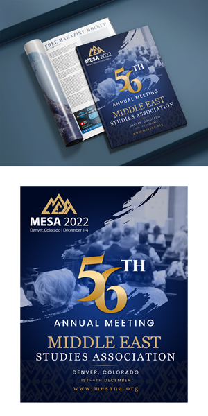 Cover design of Conference Program | Diseño Gráfico por ZeneFashions