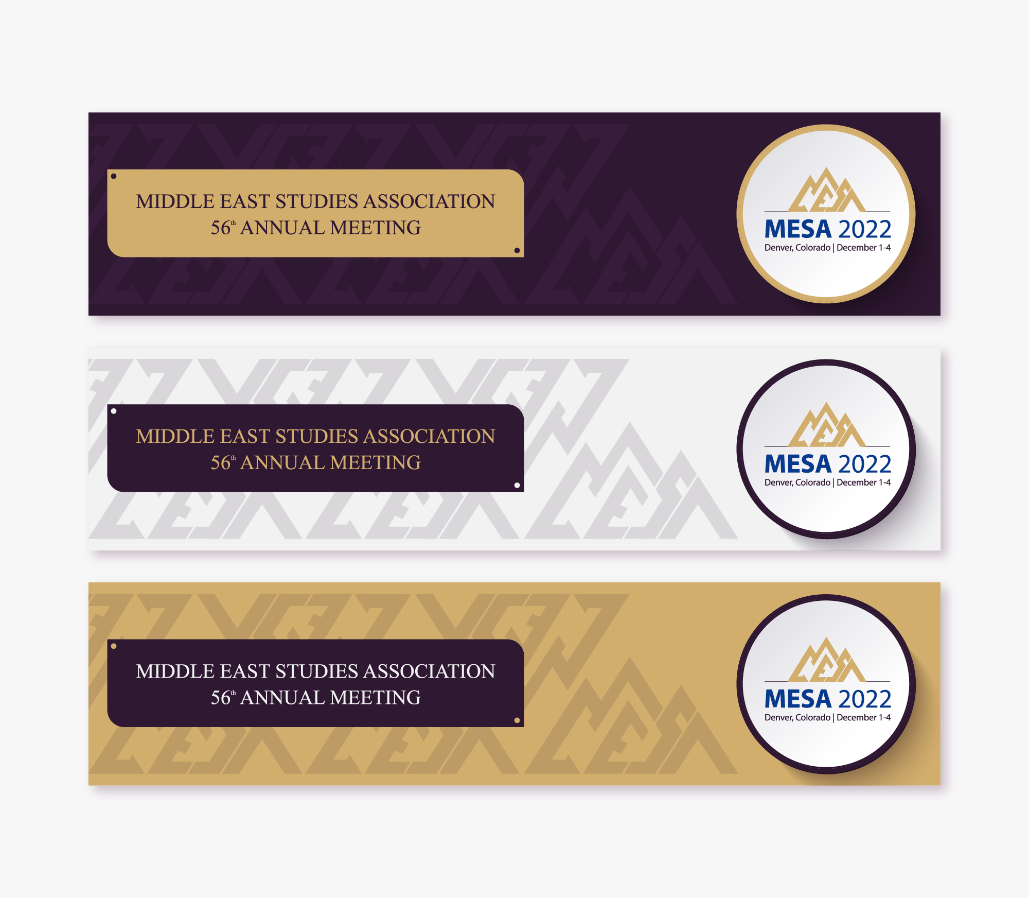 Graphic Design by The Logozty for Middle East Studies Association | Design #29349419