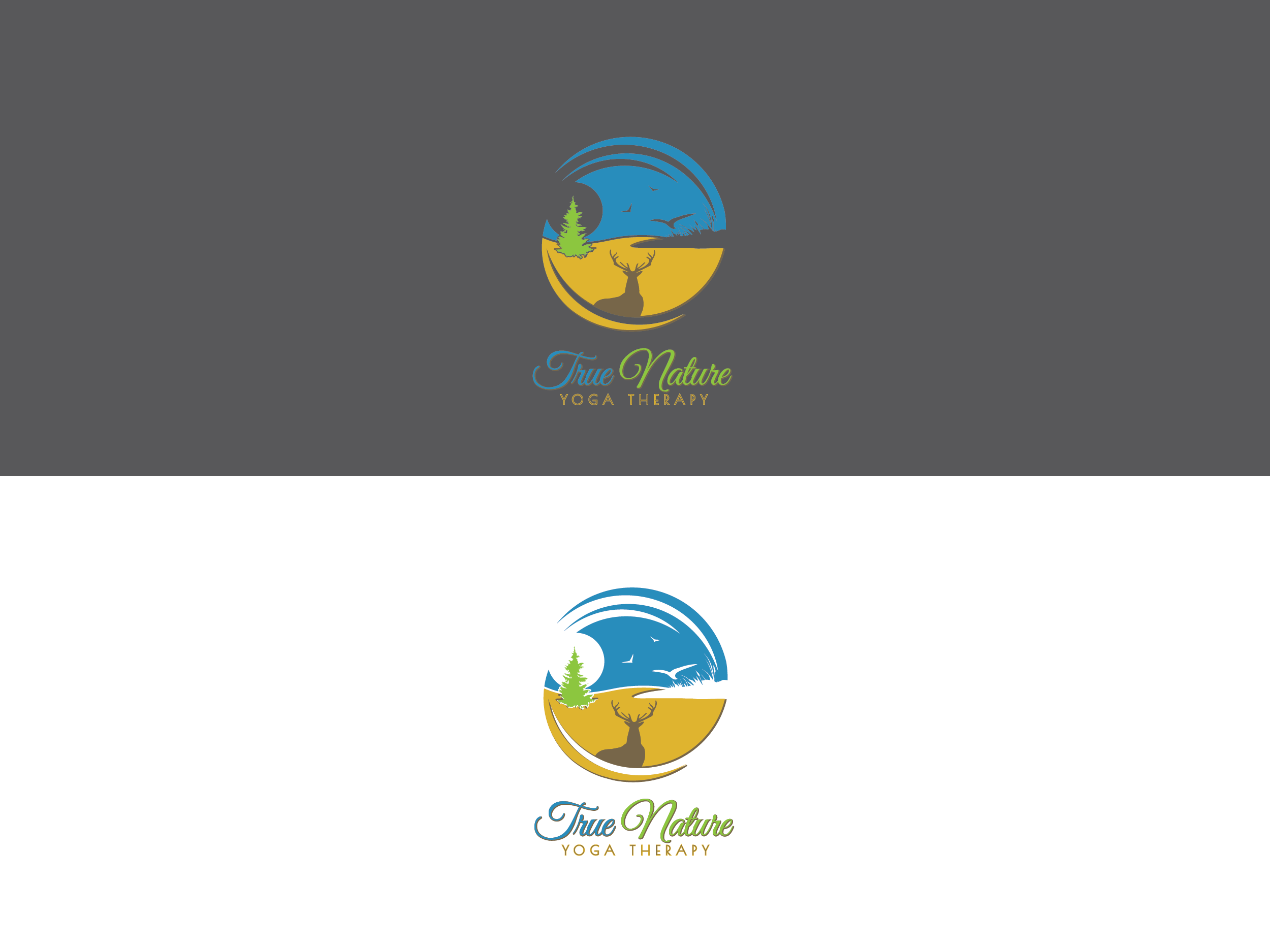 Logo-Design von Matea für True Nature Yoga Therapy | Design #29332363