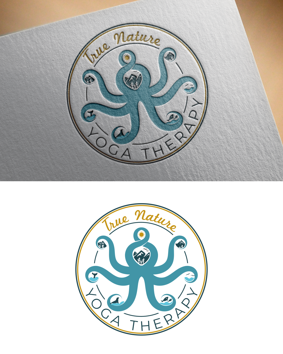 Diseño de Logo por design.bb para True Nature Yoga Therapy | Diseño #29325273