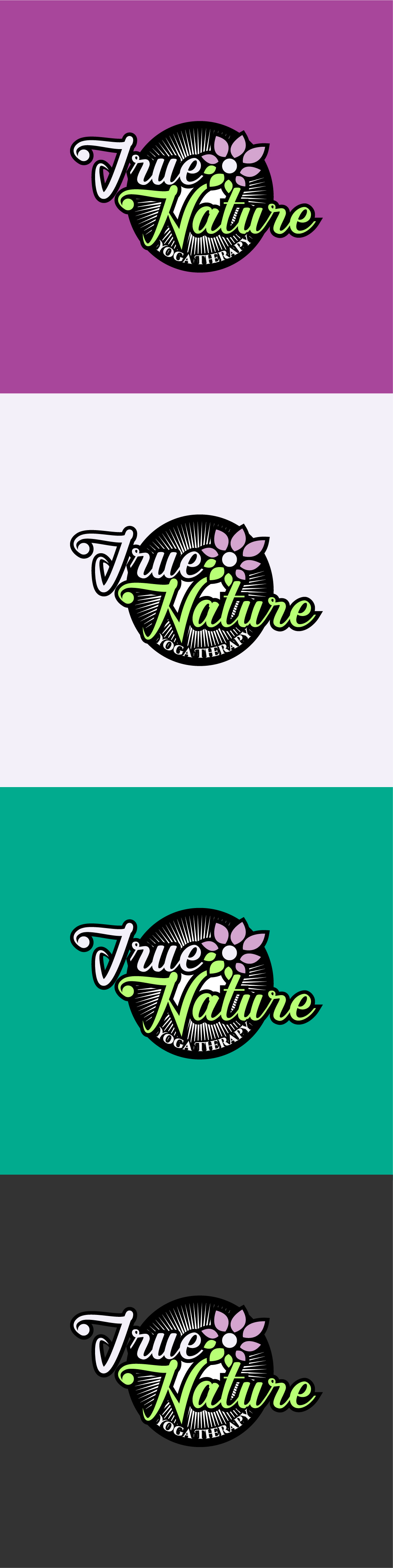 Logo Design by nhembram~ for True Nature Yoga Therapy | Design #29360600