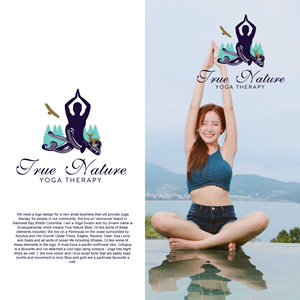 Logo Design by tboydesigns for True Nature Yoga Therapy | Design: #29325686