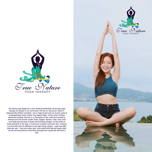 Logo-Design von tboydesigns für True Nature Yoga Therapy | Design: #29325687