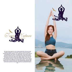 Logo-Design von tboydesigns für True Nature Yoga Therapy | Design: #29325731