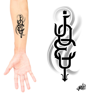 Modern Men's Arm Tattoo Design | Diseño de Tatuaje por El Yisk 2