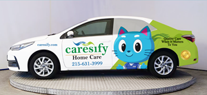 Car Wrap Design by typefdesign for Caresify LLC | Design #29353202