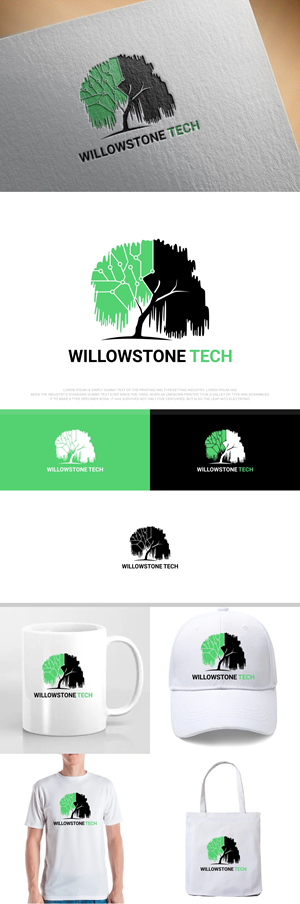 Logo Design by fly  design for Willowstone Technologies Inc. | Design: #29339087