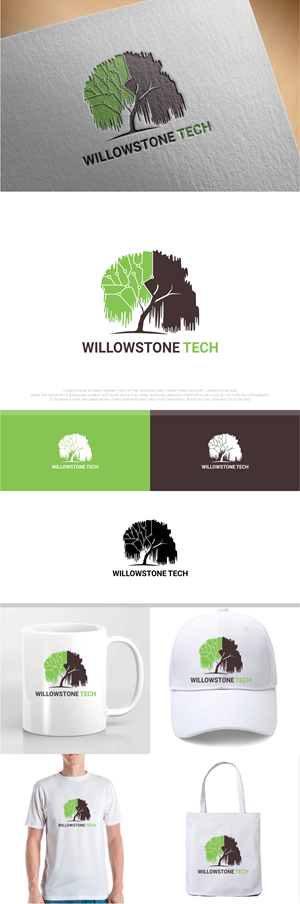 Logo Design by fly  design for Willowstone Technologies Inc. | Design: #29339088