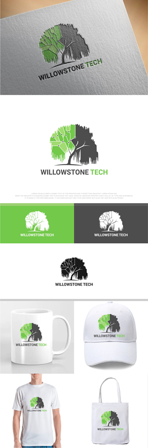 Logo Design by fly  design for Willowstone Technologies Inc. | Design: #29339089