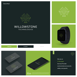 Logo Design by Muhammad Rizky Kaira for Willowstone Technologies Inc. | Design #29369277