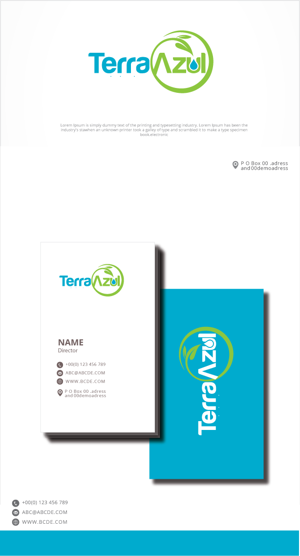 Logo-Design von graphicevolution für TerraAzul | Design #29356407