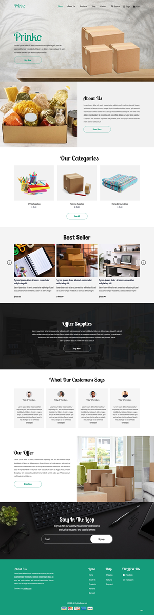 Diseño Web por pb para PRINKO IMAGE CO USA INC | Diseño: #29373641