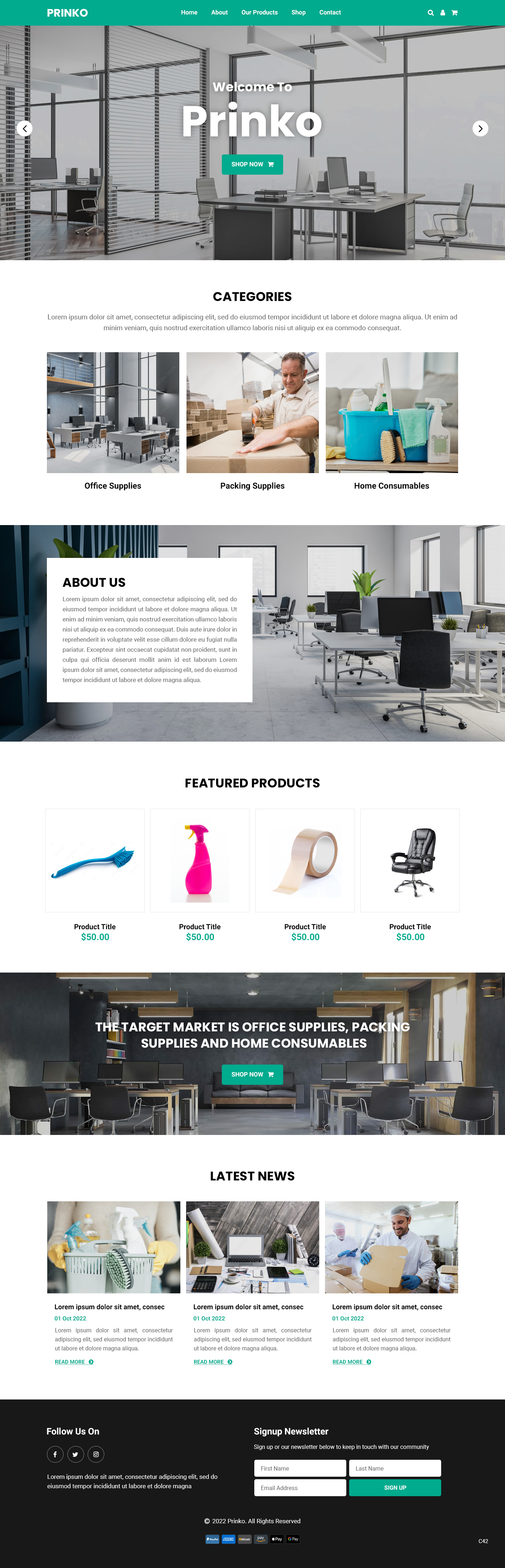 Web Design by pb for PRINKO IMAGE CO USA INC | Design #29373647
