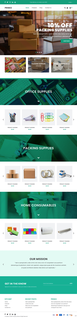 Diseño Web por pb para PRINKO IMAGE CO USA INC | Diseño: #29373650