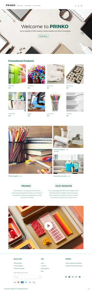 Diseño Web por pb para PRINKO IMAGE CO USA INC | Diseño: #29373652