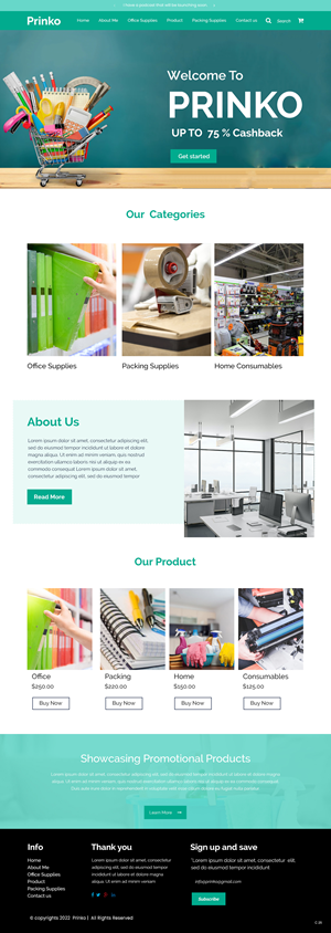 Diseño Web por pb para PRINKO IMAGE CO USA INC | Diseño: #29379609