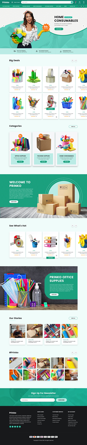 Prinko.com webside | Web Design by pb