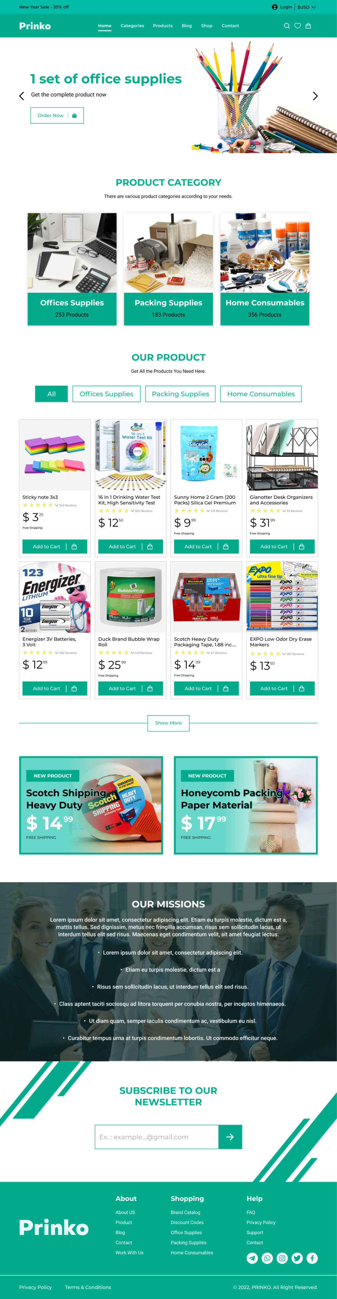 Web Design par Taufik H pour PRINKO IMAGE CO USA INC | Design #29406969