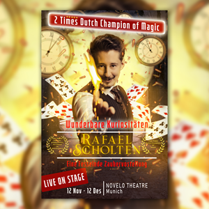 Artistic Poster for Magic Show | Diseño de Póster por rntwicaksono