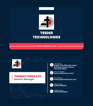 Business Card Design by Yanyam