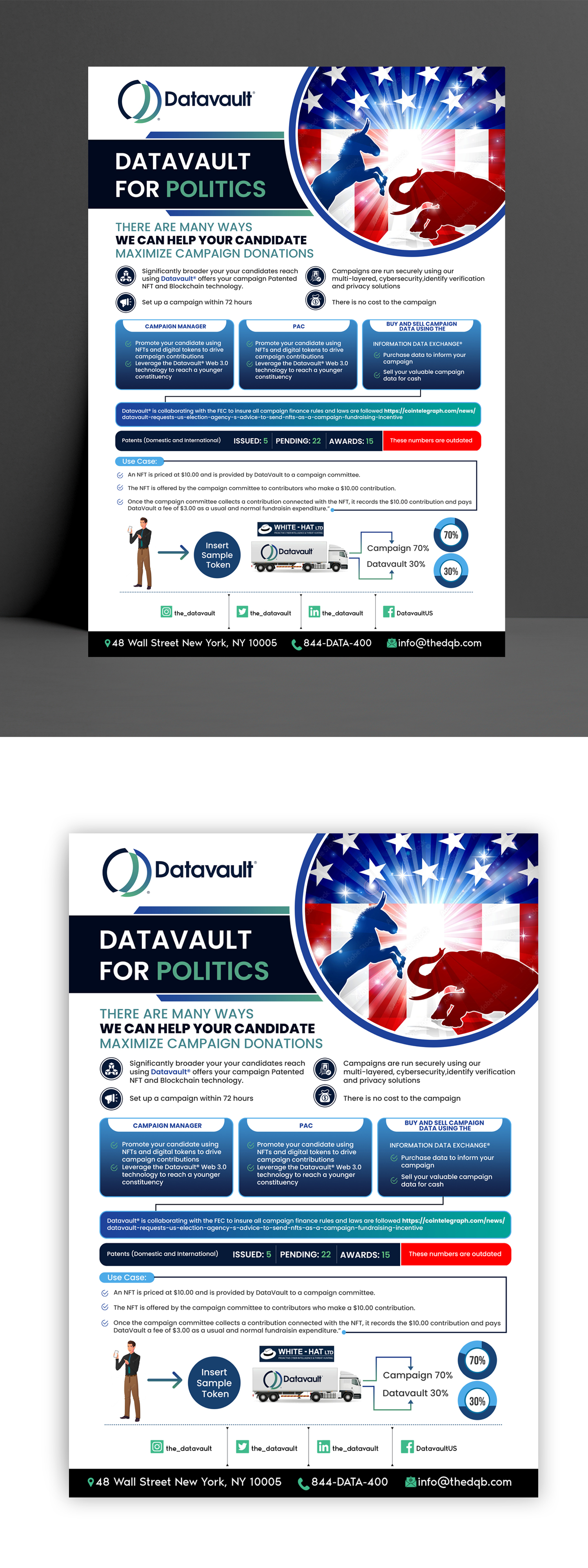 Diseño de Flyer por debdesign para Angry Apples Marketing | Diseño #29341963