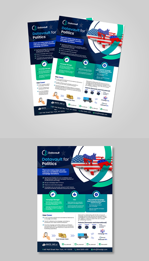 Datavault for Politics 1 pager | Flyer-Design von ZeneFashions