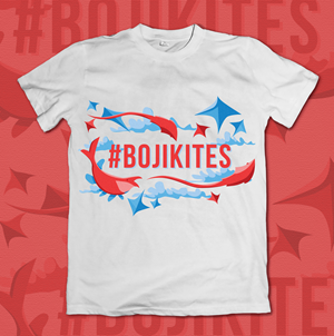 #BojiKites - Woulds Largest Kite Festival on Ice | T-Shirt-Design von AQMZ